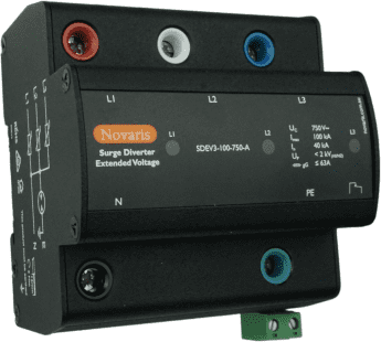 J308-2 Novaris SDEV3-100-750-A Surge Diverter, 100kA, All Mode, 750VAC, All Mode