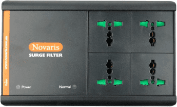 J318-2 Novaris PP10U4-50 Universal Surge Filter Plug in, 10A, 4 outlets, 50kA