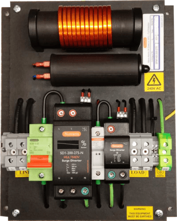 J326-4 Novaris SFM1-63-200-275 Surge filter, 63A, 1ph, 200kA