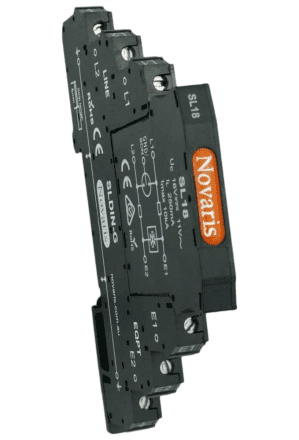 J328-9 Novaris SL18-G Signal Surge Protector 18V, 250mA, 10kA, 1 pair  C/W G Base