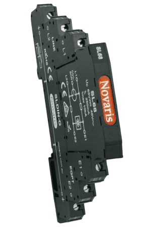 J328-12 Novaris SL68-G Signal Surge Protector 68V, 250mA, 10kA, 1 pair  C/W G Base