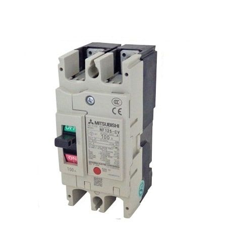 F203-28 Aptomat tự động dạng khối Mitsubishi MCCB NF125-CV 2P 125A 30kA - Hàng chính hãng