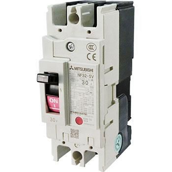 F203-47 Aptomat tự động dạng khối Mitsubishi MCCB NF32-SV 2P 10A 7.5kA - Hàng chính hãng