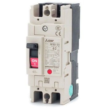 F203-64 Aptomat tự động dạng khối Mitsubishi MCCB NF63-SV 2P 32A 15kA - Hàng chính hãng