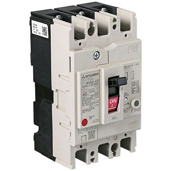 F203-179 Aptomat tự động dạng khối Mitsubishi MCCB NF63-CV 3P 40A 5kA