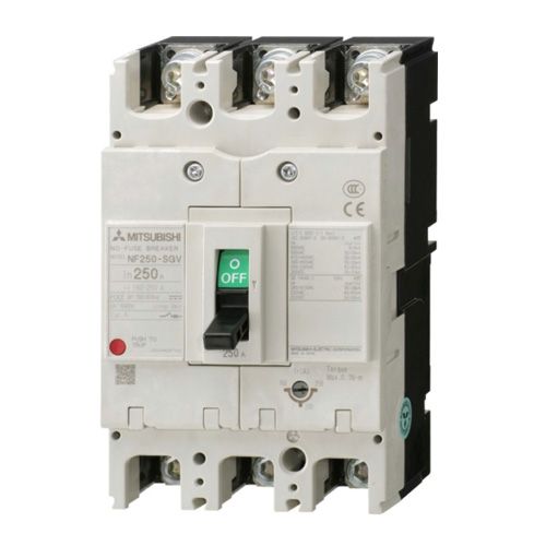 F203-269 Aptomat tự động dạng khối Mitsubishi MCCB NF250-SEV 3P 125-250A 36kA