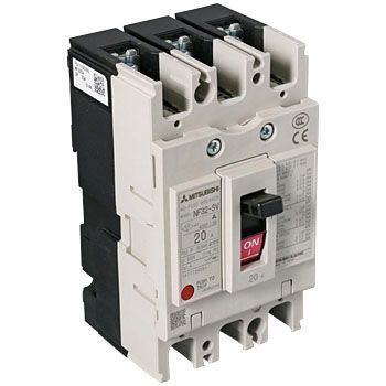 F203-533 Aptomat tự động dạng khối Mitsubishi MCCB MB NF125-SV 3P 45A 30kA MB