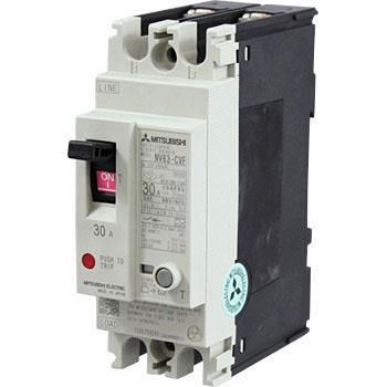 F205-3 Cầu dao Mitsubishi ELCB-CE NV63-CV 2P 15A 7.5kA 30mA CE