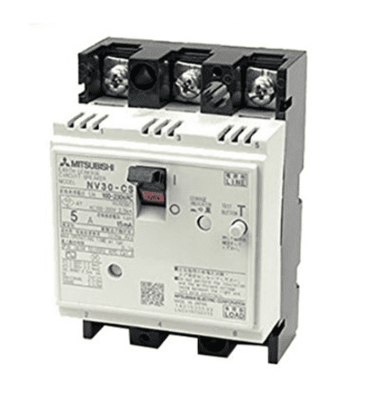 F205-172 Cầu dao Mitsubishi ELCB-CE NV125-SV 3P 32A 30kA 1.2.500mA CE