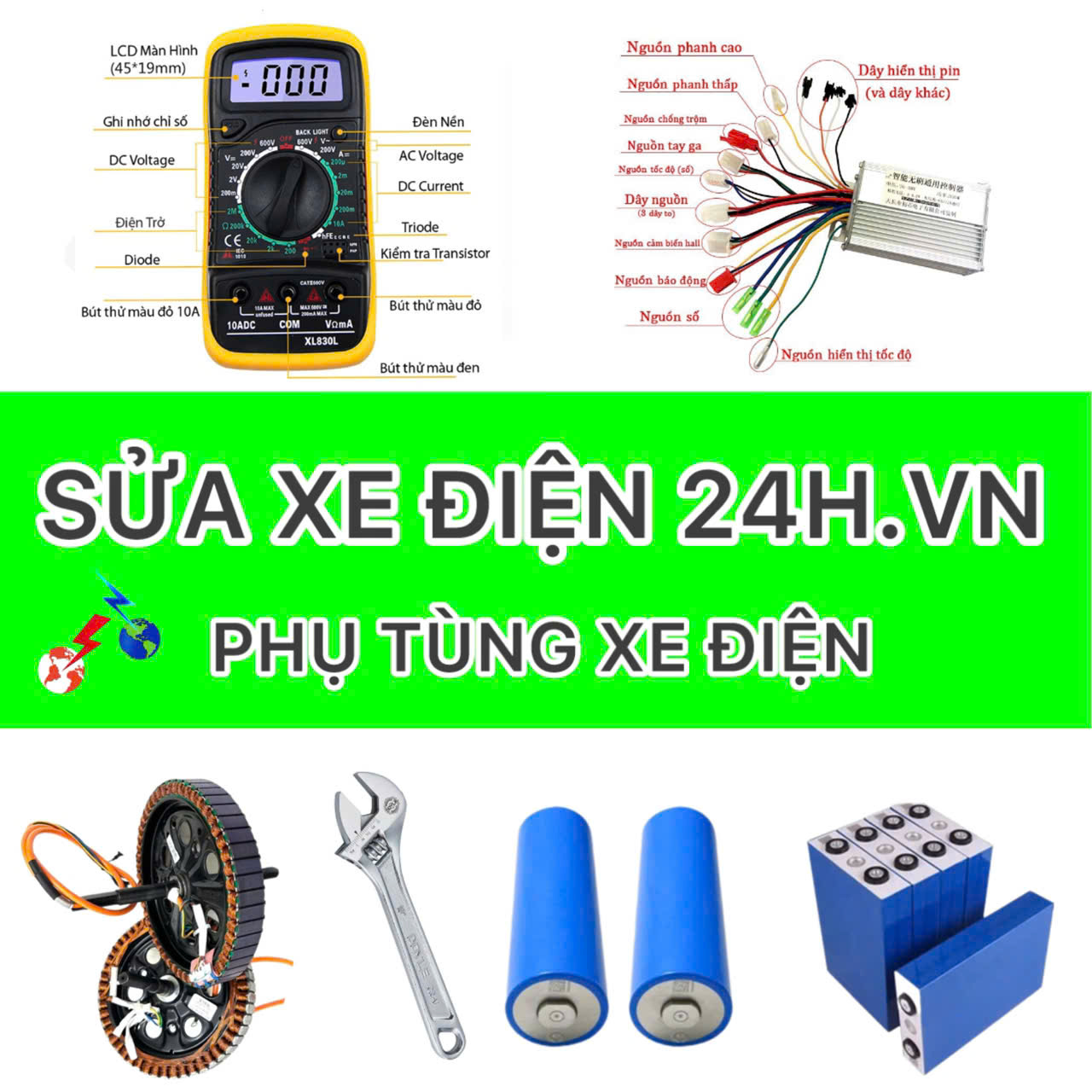 VE CHAI XE CHẠY ĐIỆN