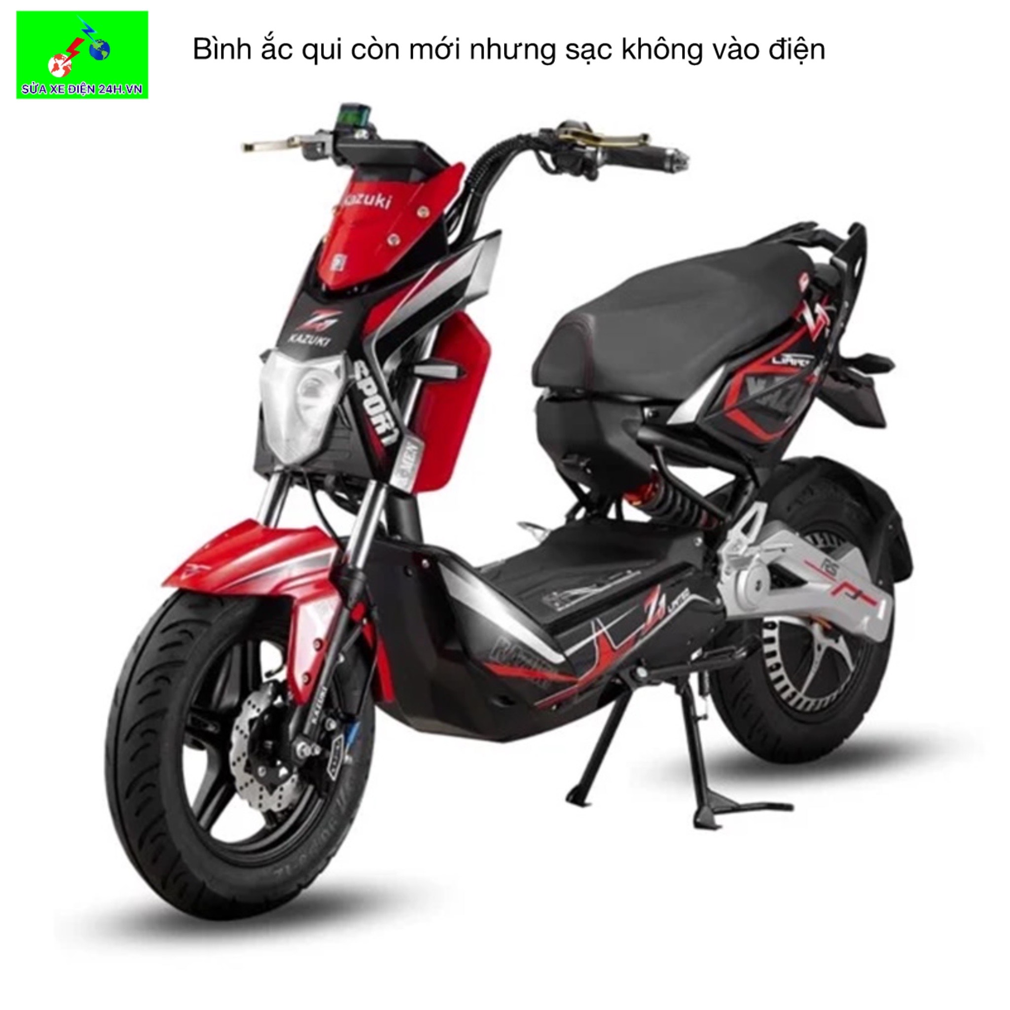 Bình ắc qui còn mới nhưng sạc không vào
