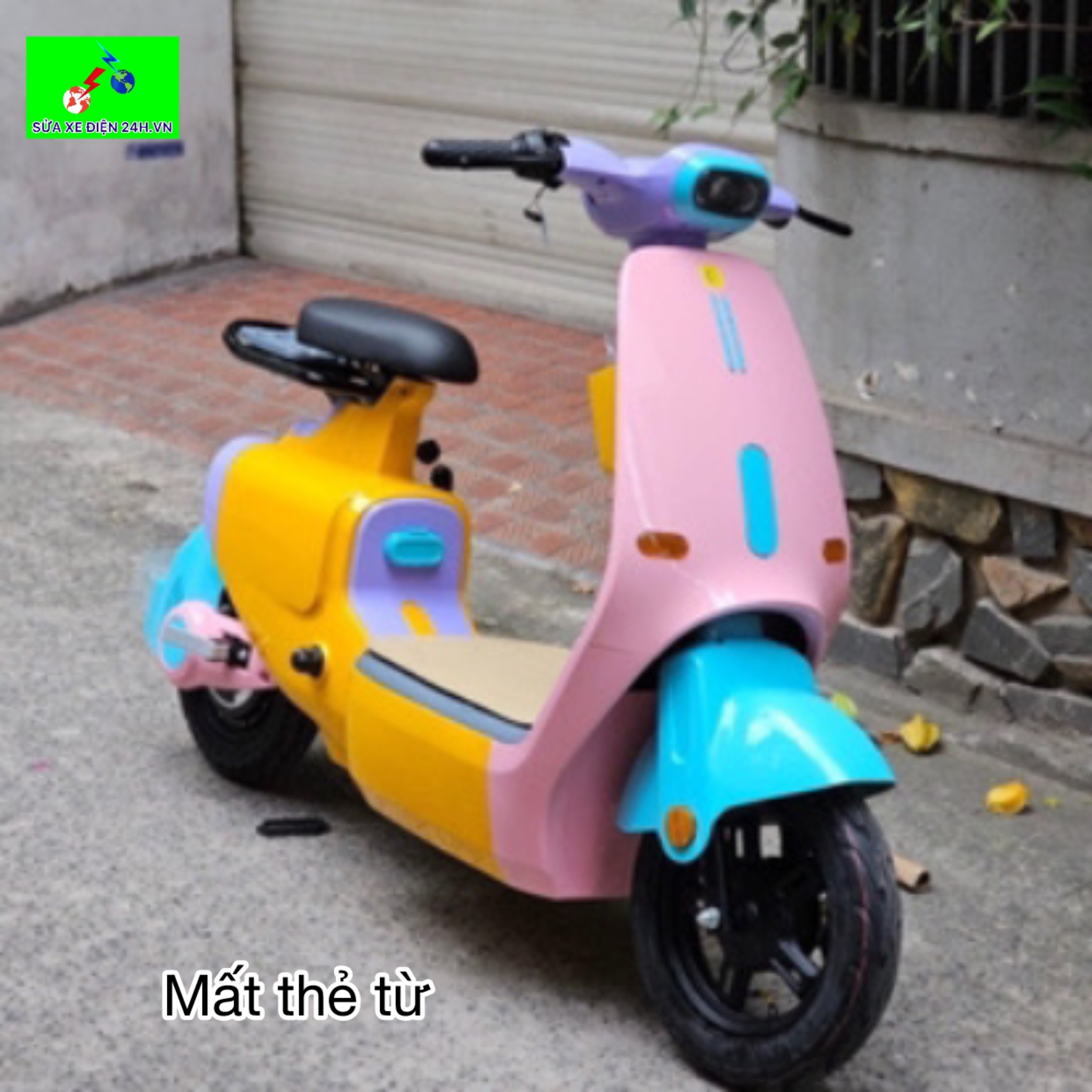 Xe bị mất thẻ từ