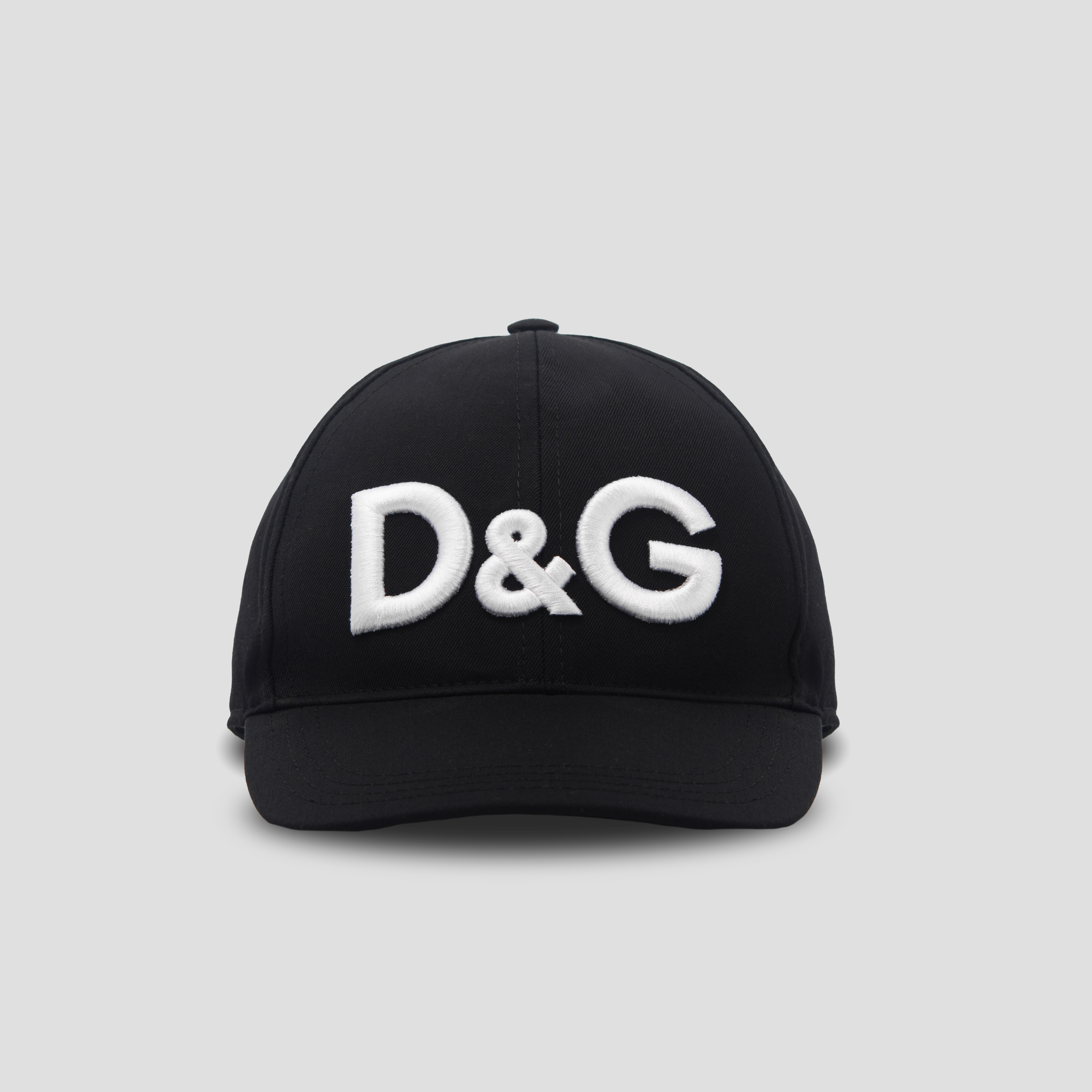 Mũ Dolce&Gabbana Logo Embroidered Black - GH590Z GE962 N0000