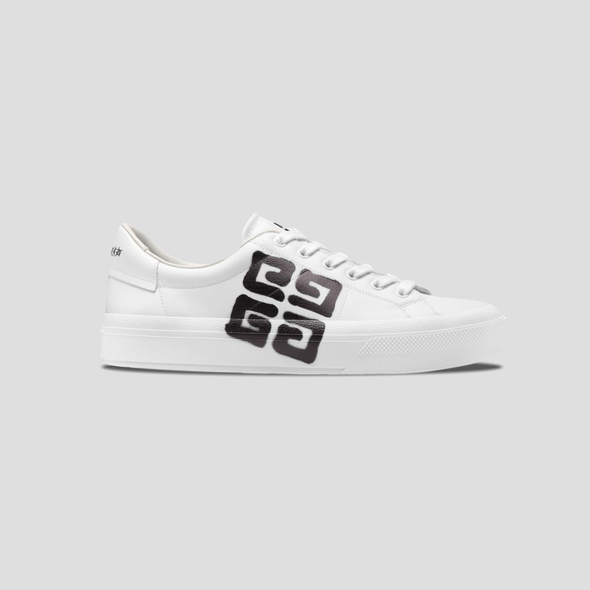 Giày Sneaker Givenchy City Sport Tag Effect 4G Print Black White ...