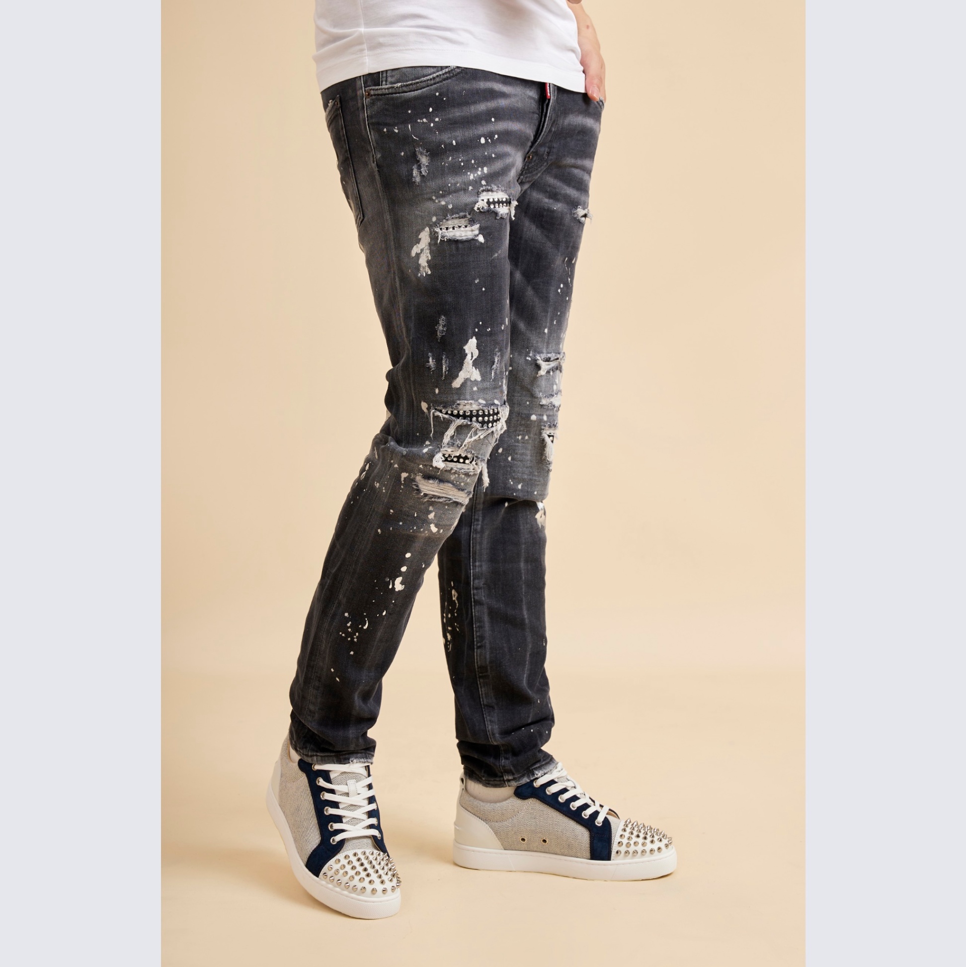 美品 DSQUARED2 ICON FOREVER Skater Jean 44（Quần Jean Dsquared2 