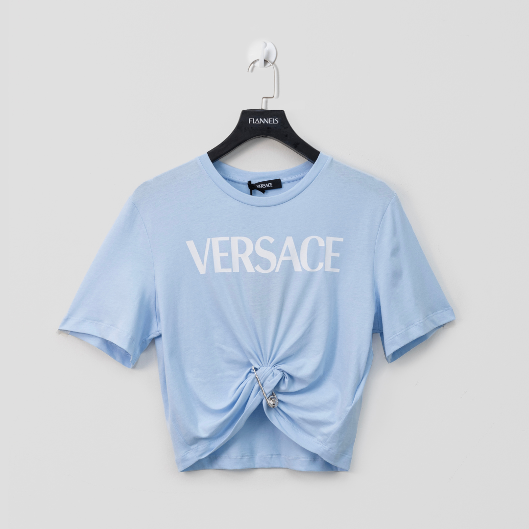 VERSACE◇半袖カットソー/36/コットン/WHT/プリント/1010259 楽天市場