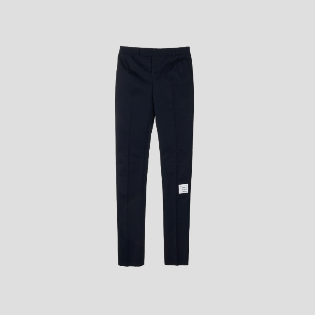Quần Âu Thom Browne Navy Cotton Twill Chino Trousers