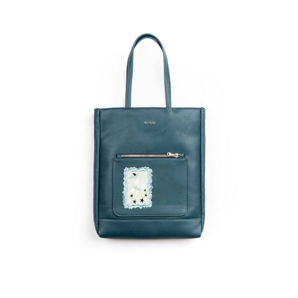 Túi Tote Gemini - Blue Peacock