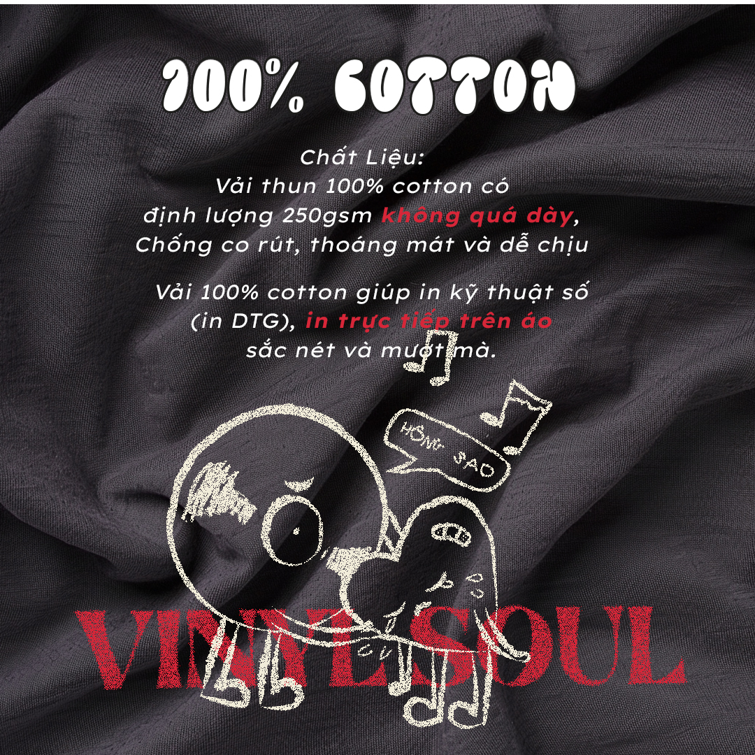 [LIMITED] Áo Vinyl Soul Loose.fun