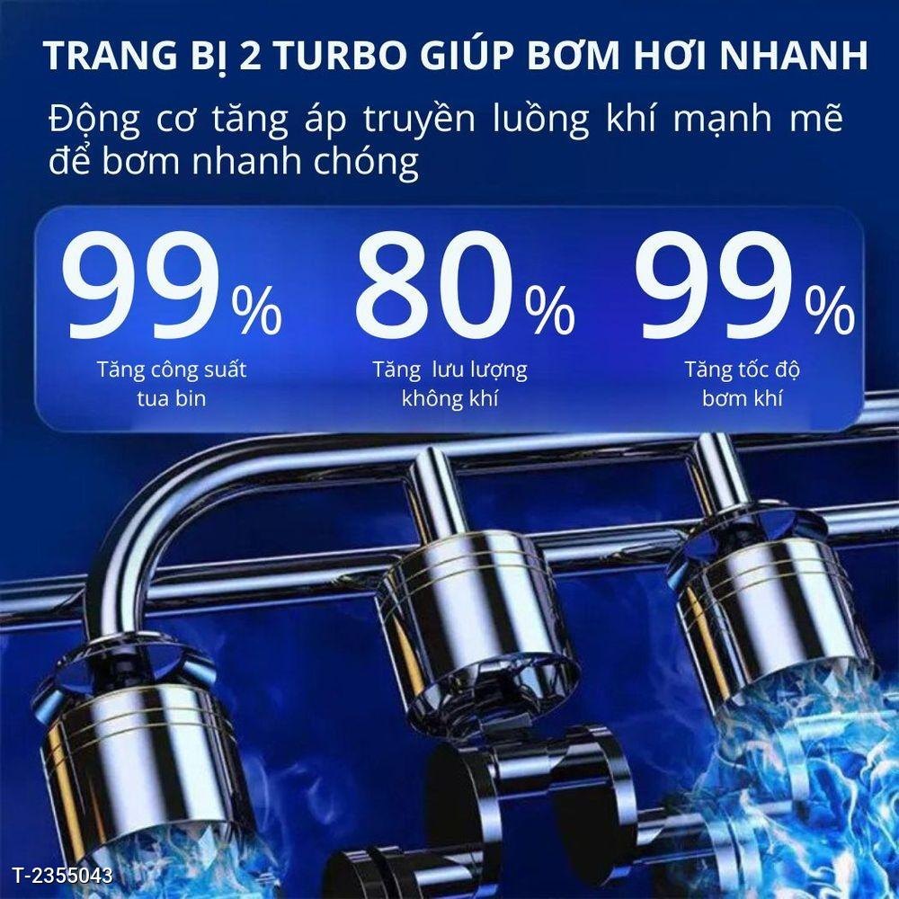 Máy bơm pin Kachi MK374 - Bơm xăm lốp ô tô, xe máy, xe đạp, phao, bóng