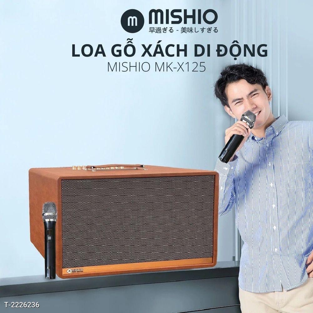 LOA GỖ DI ĐỘNG MISHIO MK-H125 (TẶNG KÈM MICRO) - MISHIO