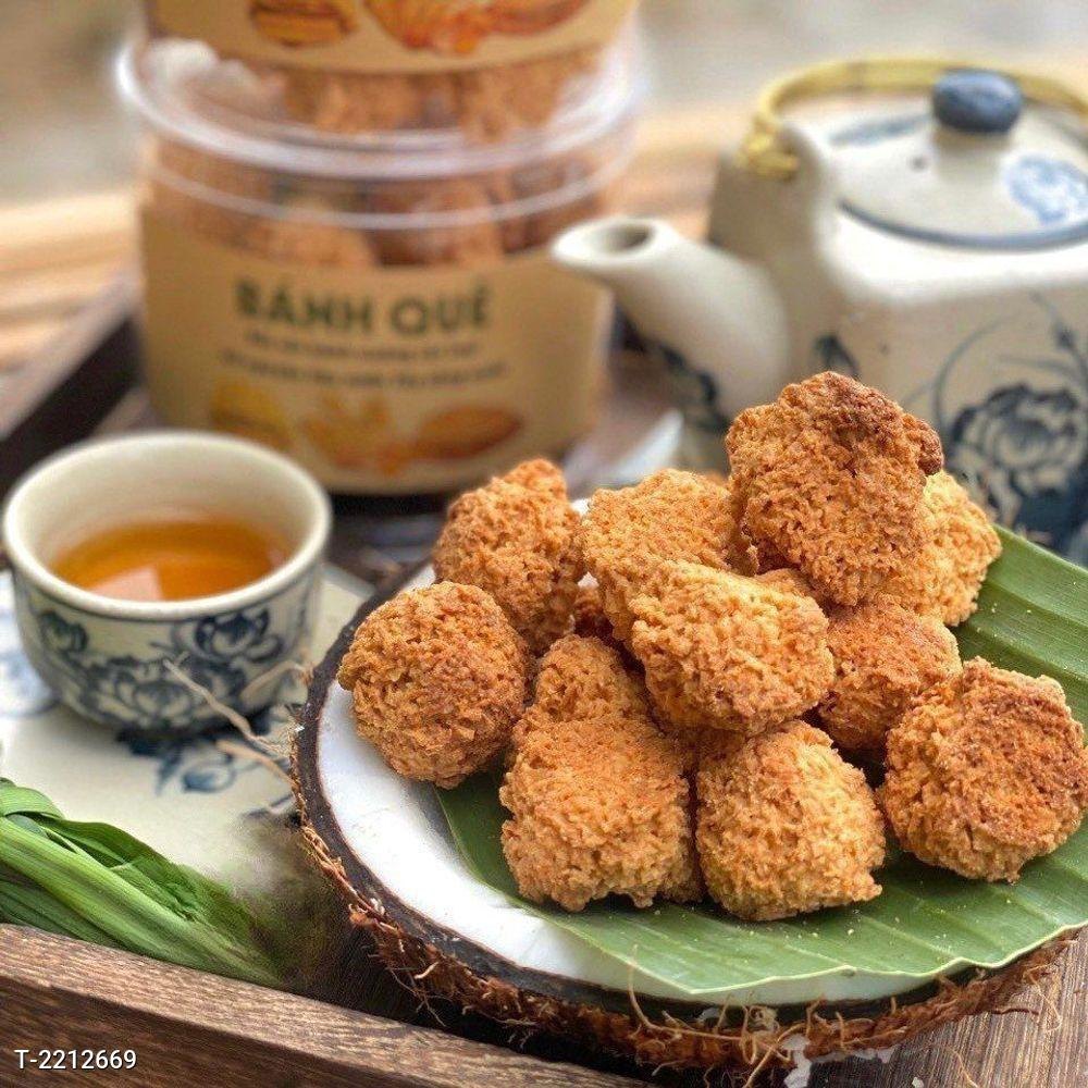 BÁNH BÔNG DỪA SẦU RIÊNG 250G MANG HƯƠNG VỊ NGÀY XƯA - WINNIE HOUSE