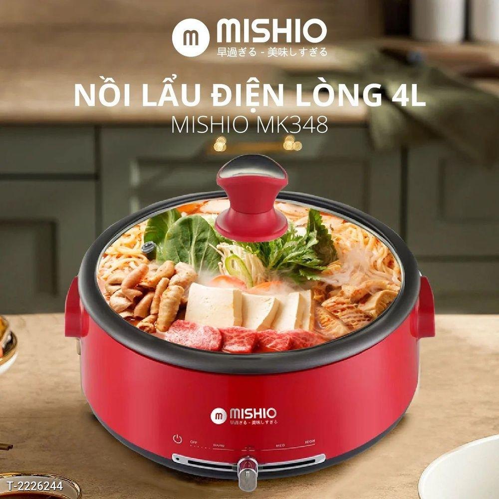 NỒI LẨU ĐIỆN LÒNG 4L CÓ THỂ TÁCH RỜI MK348 - MISHIO