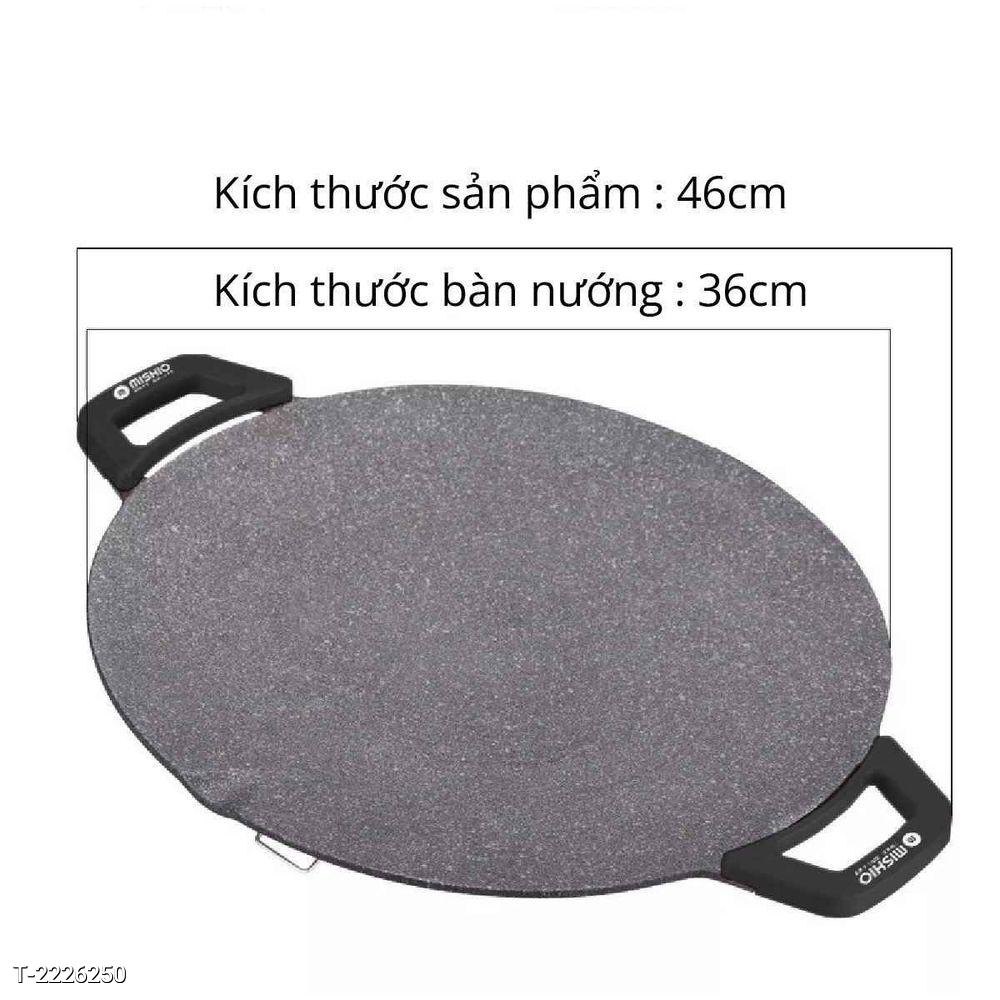 BÀN NƯỚNG ĐIỆN MEN ĐÁ MK347 - MISHIO