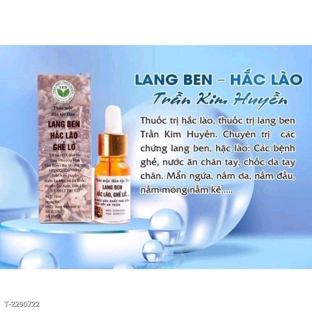 DUNG DỊCH THẢO MỘC TRỊ LANG BEN HẮC LÀO - TRẦN KIM HUYỀN