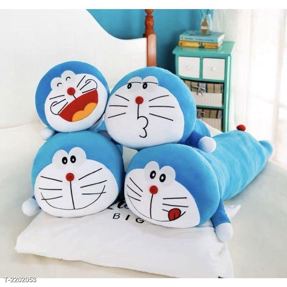 Gấu bông Doraemon nằm vỏ nhung Hàn quốc cao cấp mềm mịn co dãn 4 chiều 40cm/80cm/1m/1m2