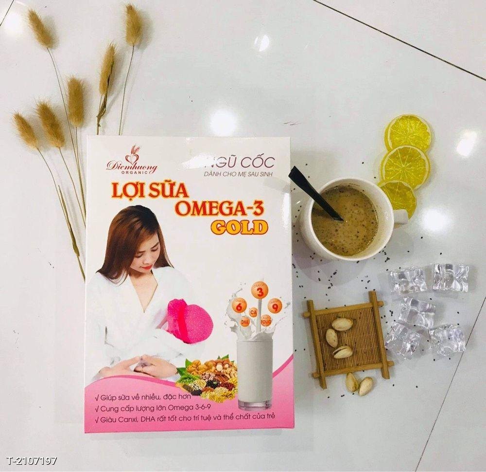 NGŨ CỐC LỢI SỮA OMEGA - 3 GOLD - DIỄM HƯƠNG