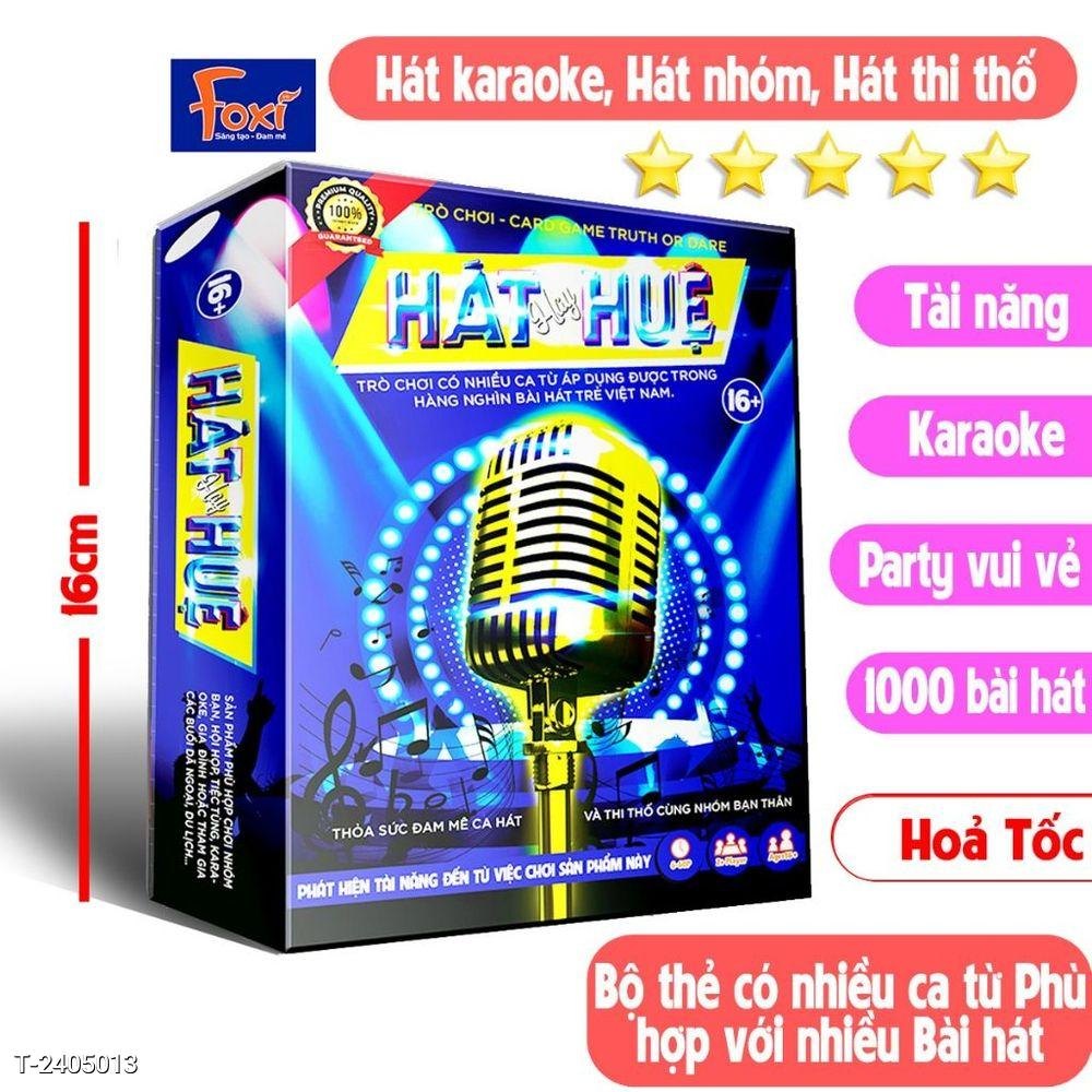 Hát Hay Huệ-Foxi-Cardgame hay-tranh tài ca hát-khám phá tài năng bản thân-giải trí-karaoke