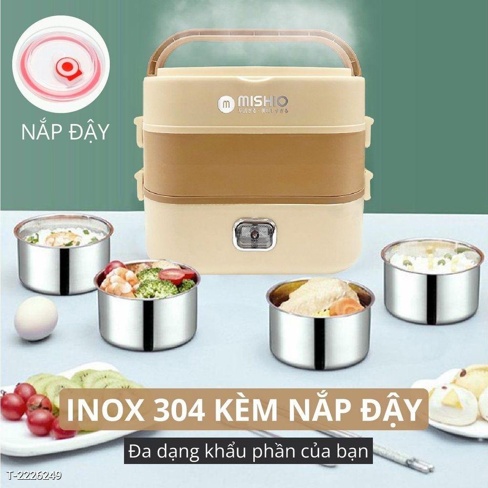 HỘP HÂM CƠM, TIỆT TRÙNG BÌNH SỮA MK345 - MISHIO