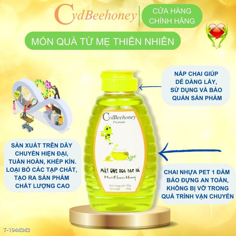 Mật Ong Bạc Hà 500g Cvdbeehoney - Mint Flower Honey