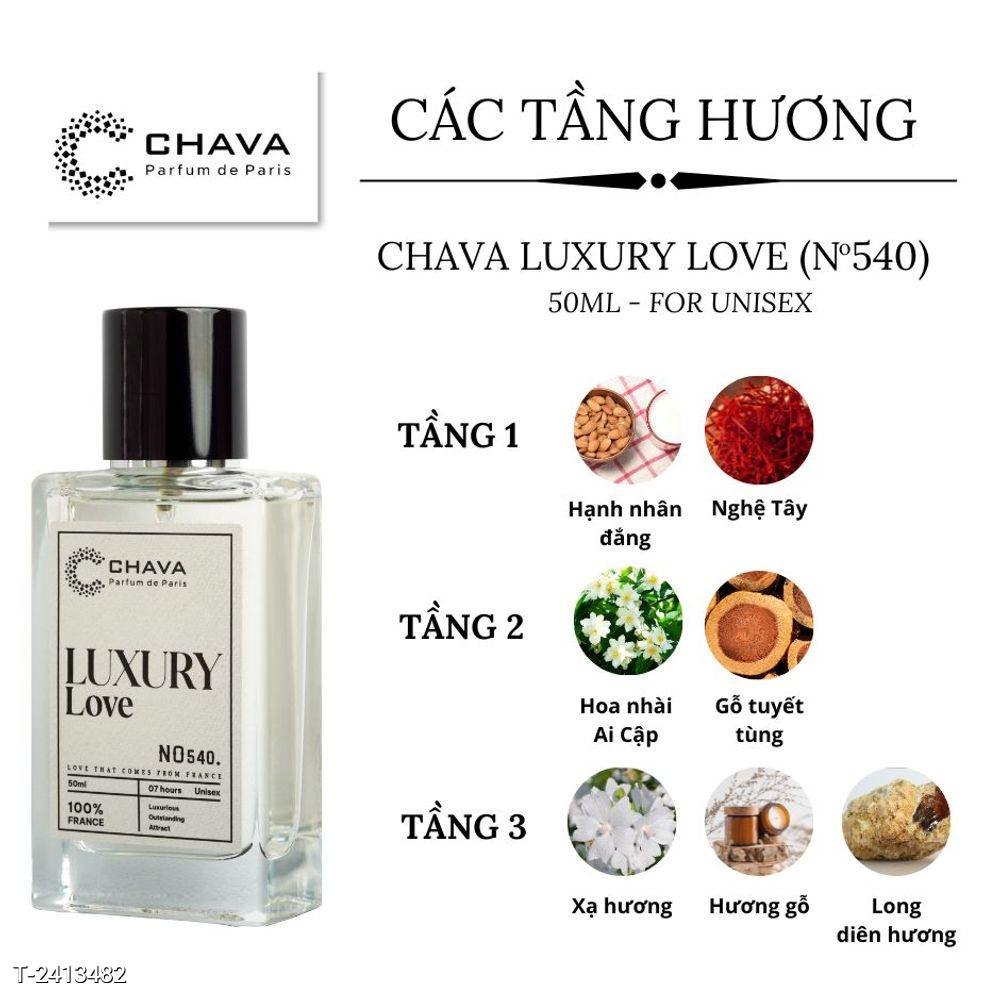 NƯỚC HOA LUXURY N0540 50ML - CHAVA