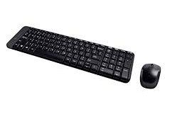 Combo Keyboard Mouse Wireless Logitech MK220 Combo KB&M