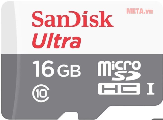 Thẻ nhớ Micro SD Sandisk 16GB C10-80mb/s