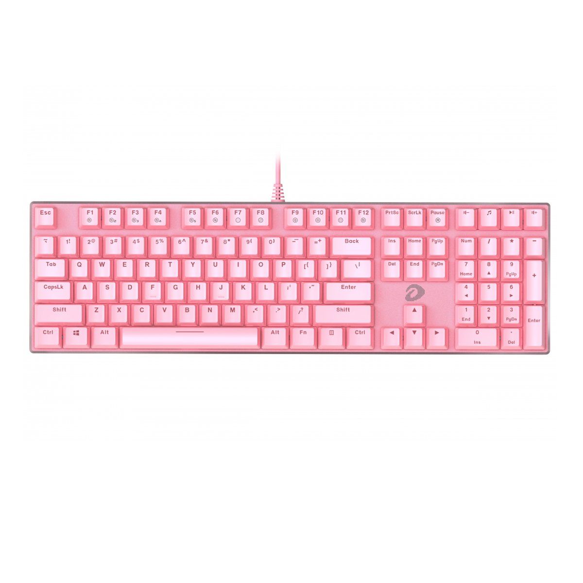 Keyboard cơ Dare U EK810 Pink Led