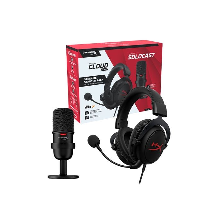 Combo Headphone + Microphone Kingston HyperX Streamer