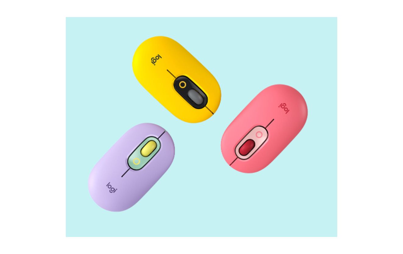 Mouse LOGITECH POP WITH EMOJI Wireless/Bluetooth