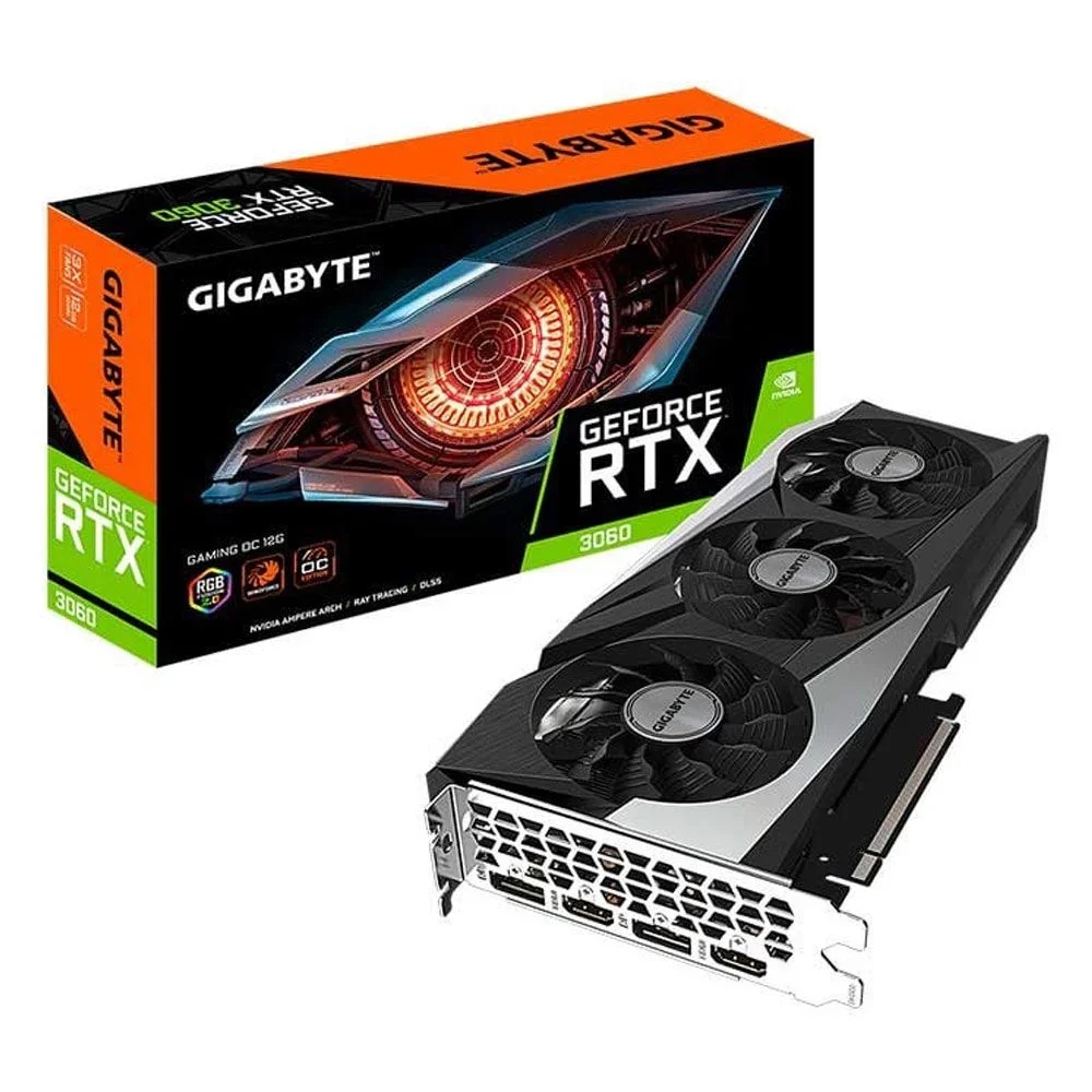 VGA GIGABYTE RTX 3060 GAMING OC 12GB 3FAN