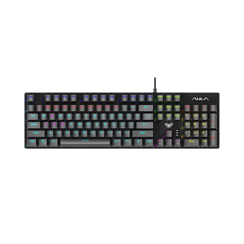 Keyboard cơ AULA S2022 Đen Blue switch / Hotswap