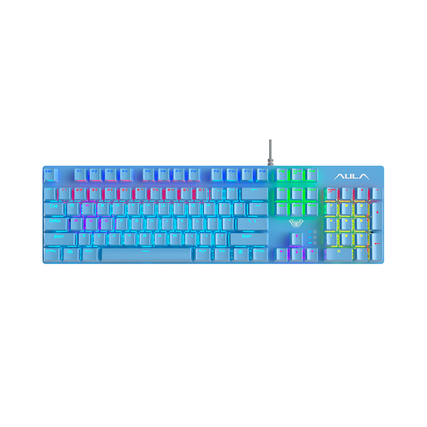 Keyboard cơ AULA S2022 Xanh Dương Blue switch / Hotswap