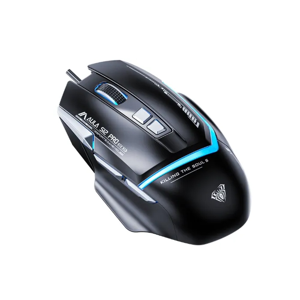 Mouse AULA GAMING S12 Pro Đen