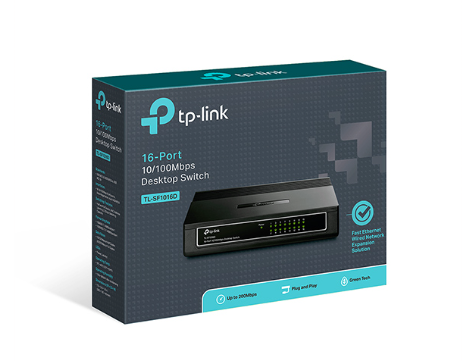 Switch TP-Link 16 port SF1016D 10/100Mps