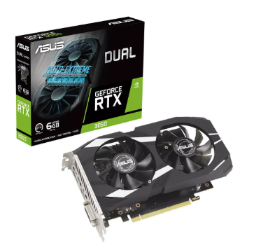 Card màn hình VGA Asus DUAL-RTX3050 6GB ( 2 Fan/ HDMI/DP/DVI)