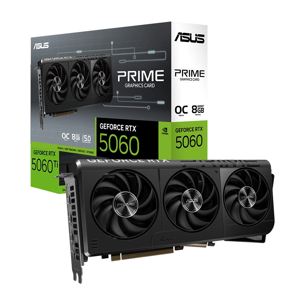 VGA ASUS PRIME RTX 5060 8GB OC GDDR7 (HDMI/DP)