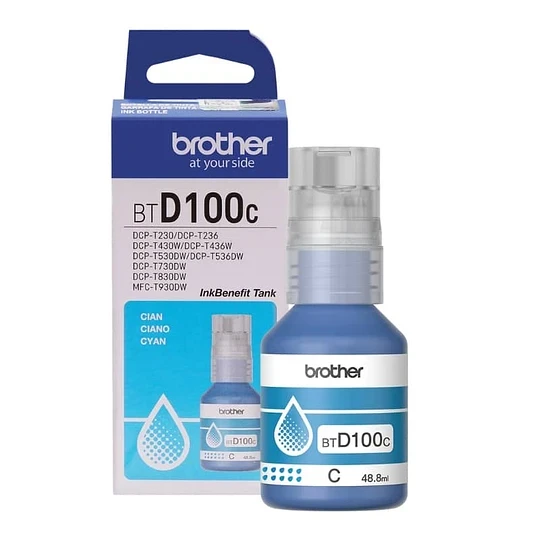 Mực nước Brother BTD100C - Imie (DCP-T230/T236/T430W/T436W/T530DW/T535DW/T536DW/T730DW/T830DW, MFC-T930DW/T935DW)