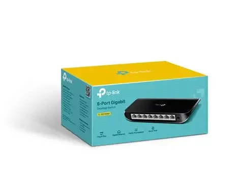 Thiết bị chuyển mạch Switch TP-Link 8 port TL-SG1008D 10/100/1000