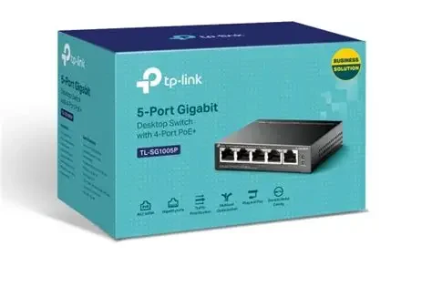 Switch TP-Link 5 Port POE TL-SG1005P 10/100/1000